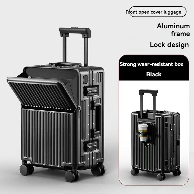 Front Access Suitcase